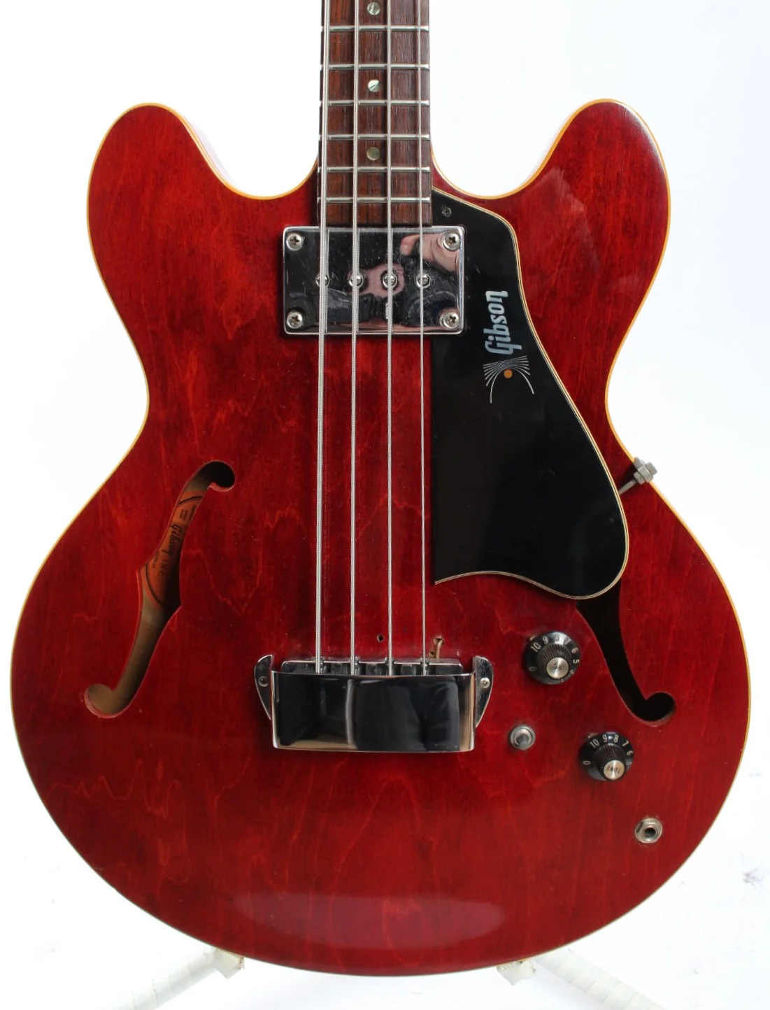 1968 Gibson EB-2 cherry red - Image 2