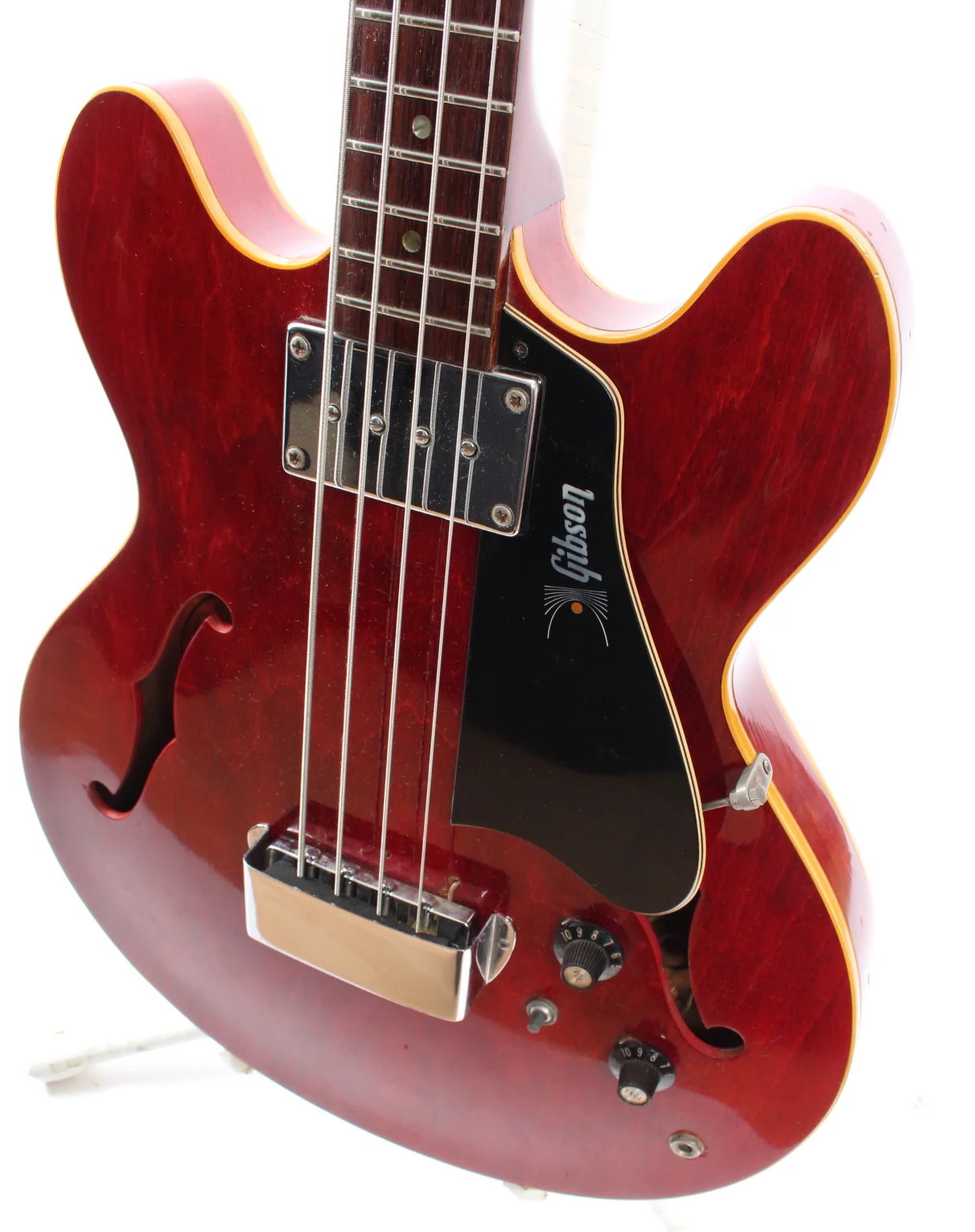 1968 Gibson EB-2 cherry red - Image 3