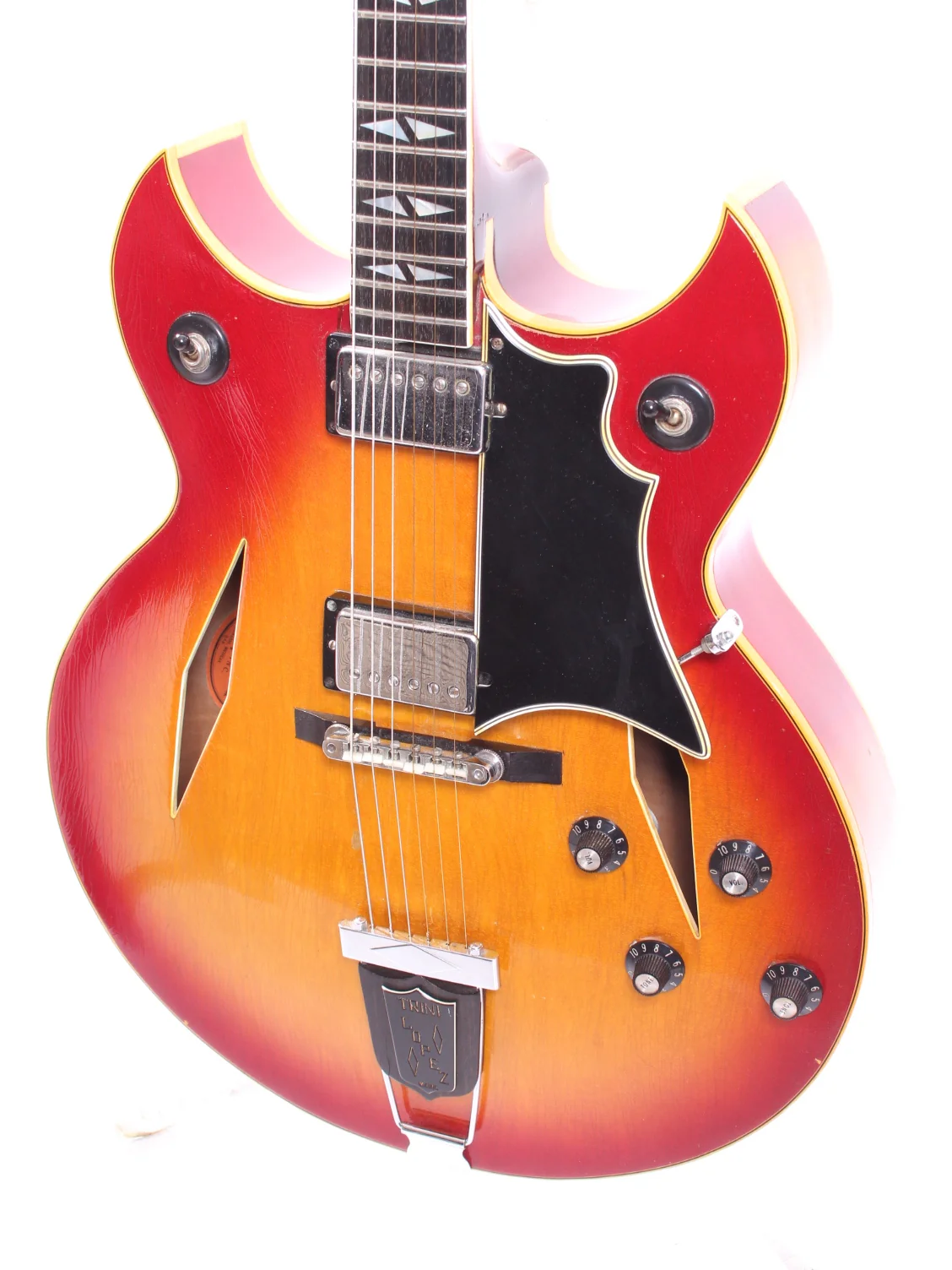 1968 Gibson Trini Lopez Custom Deluxe cherry sunburst - Image 3