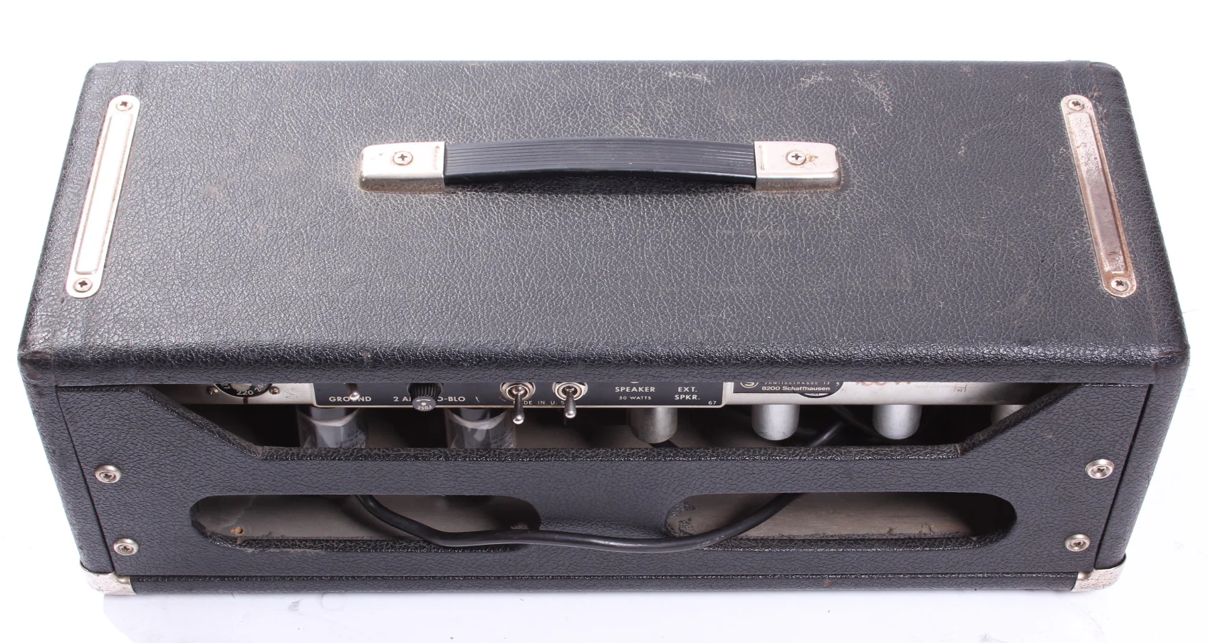 1969 Fender Bassman Export Amp 50w silverface - Image 3