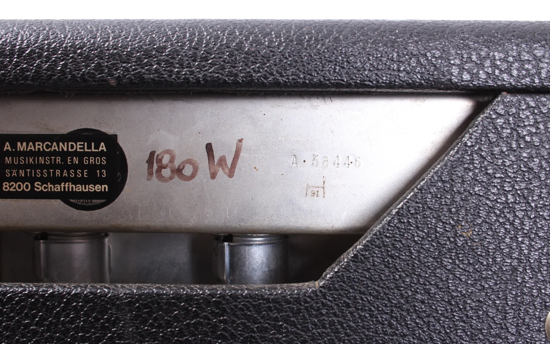 1969 Fender Bassman Export Amp 50w silverface - Image 4