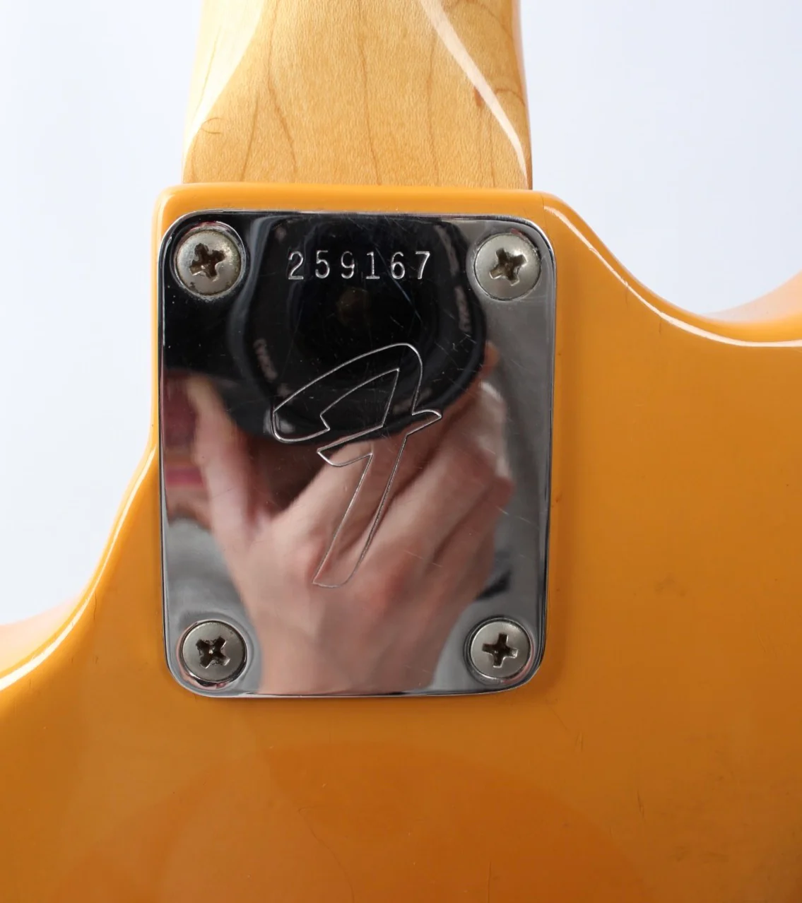 1969 Fender Mustang Bass competition orange - Image 11
