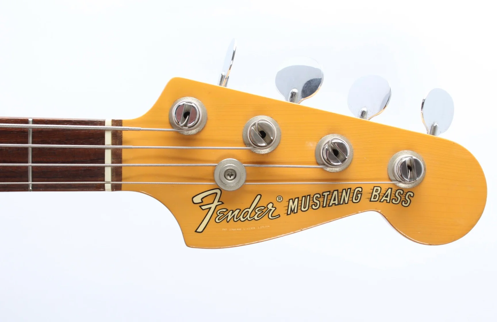 1969 Fender Mustang Bass competition orange - Image 5