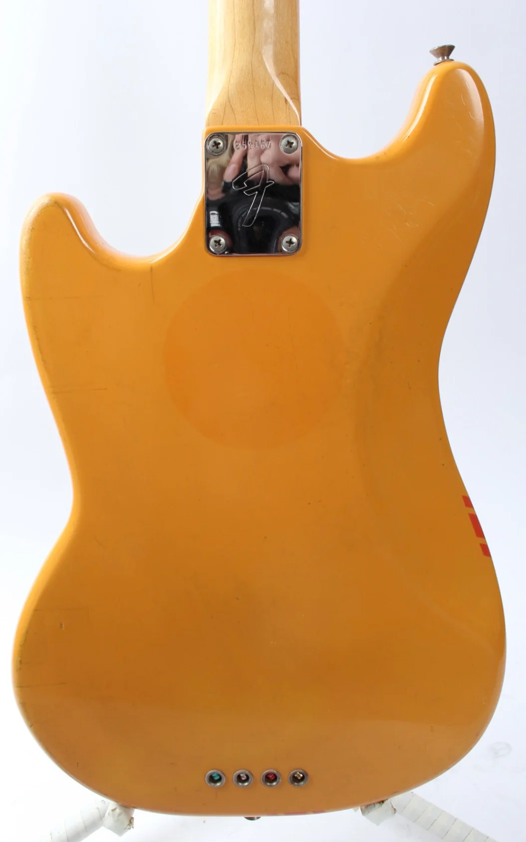 1969 Fender Mustang Bass competition orange - Image 7