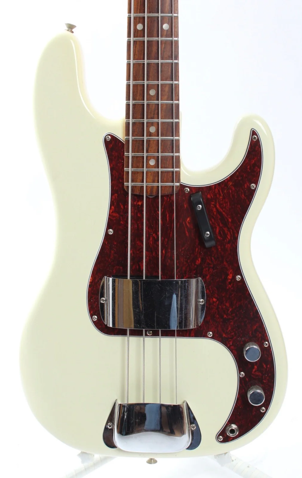 1969 Fender Precision Bass olympic white - Image 2
