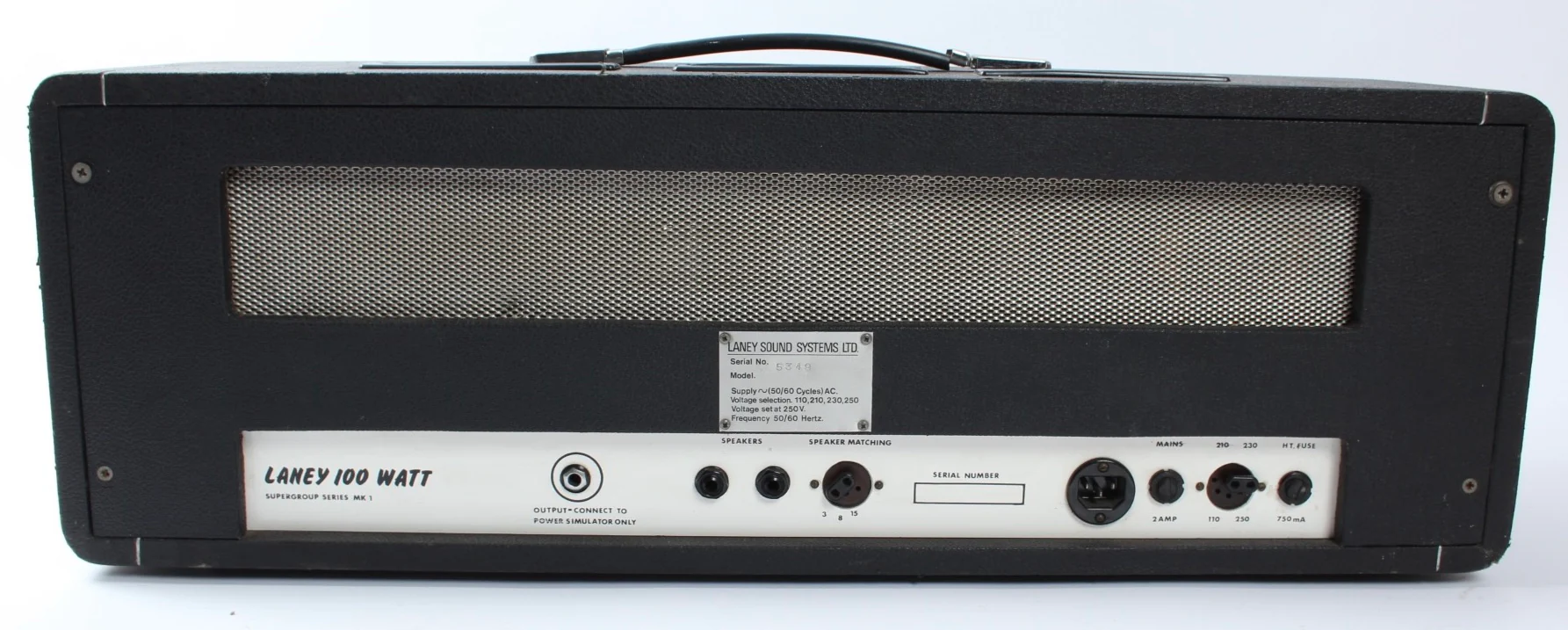 1969 Laney Supergroup MKI 100w - Image 4