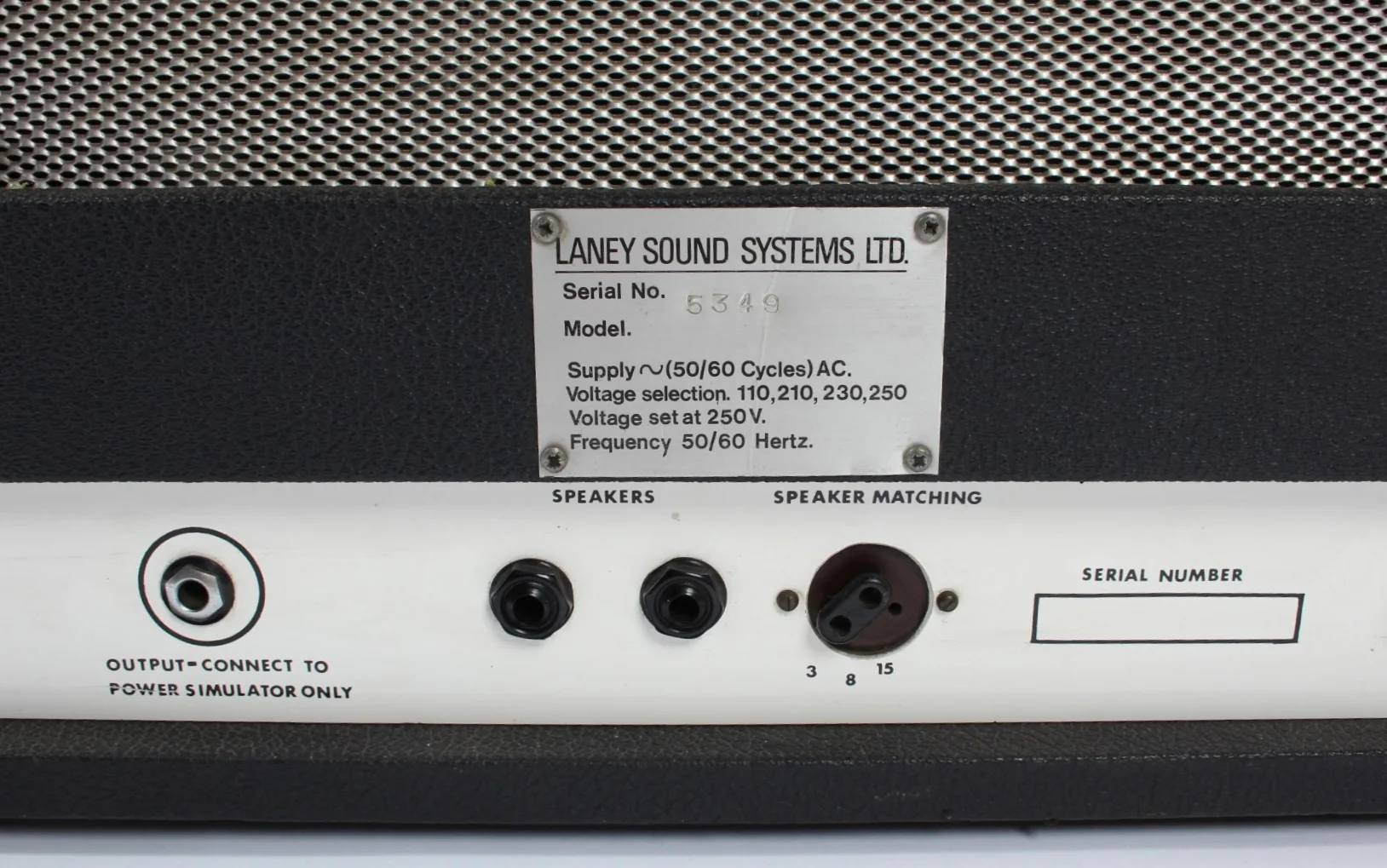 1969 Laney Supergroup MKI 100w - Image 6