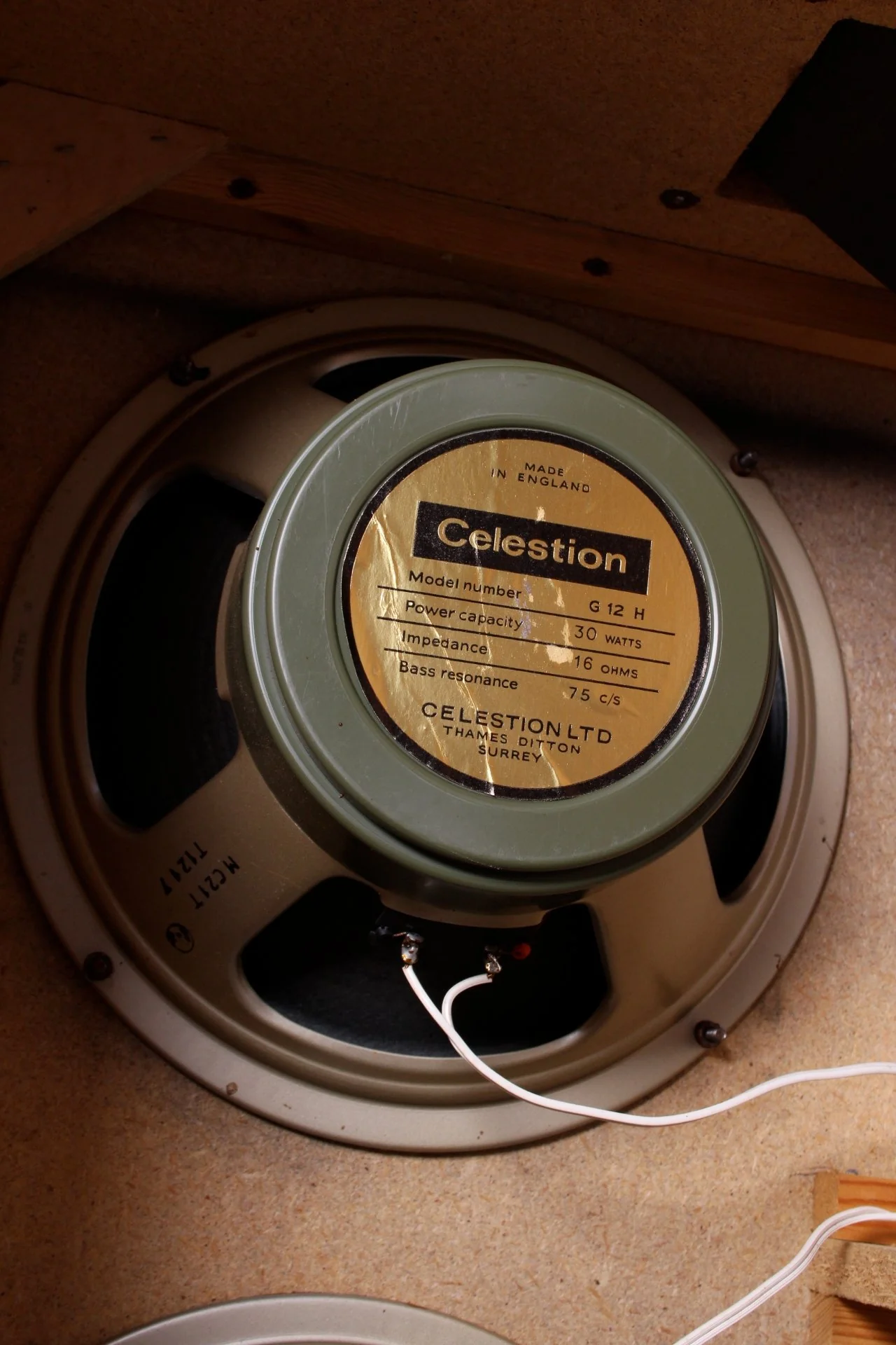 1970 Carlsbro Tall 4x12 Cabinet - Image 7