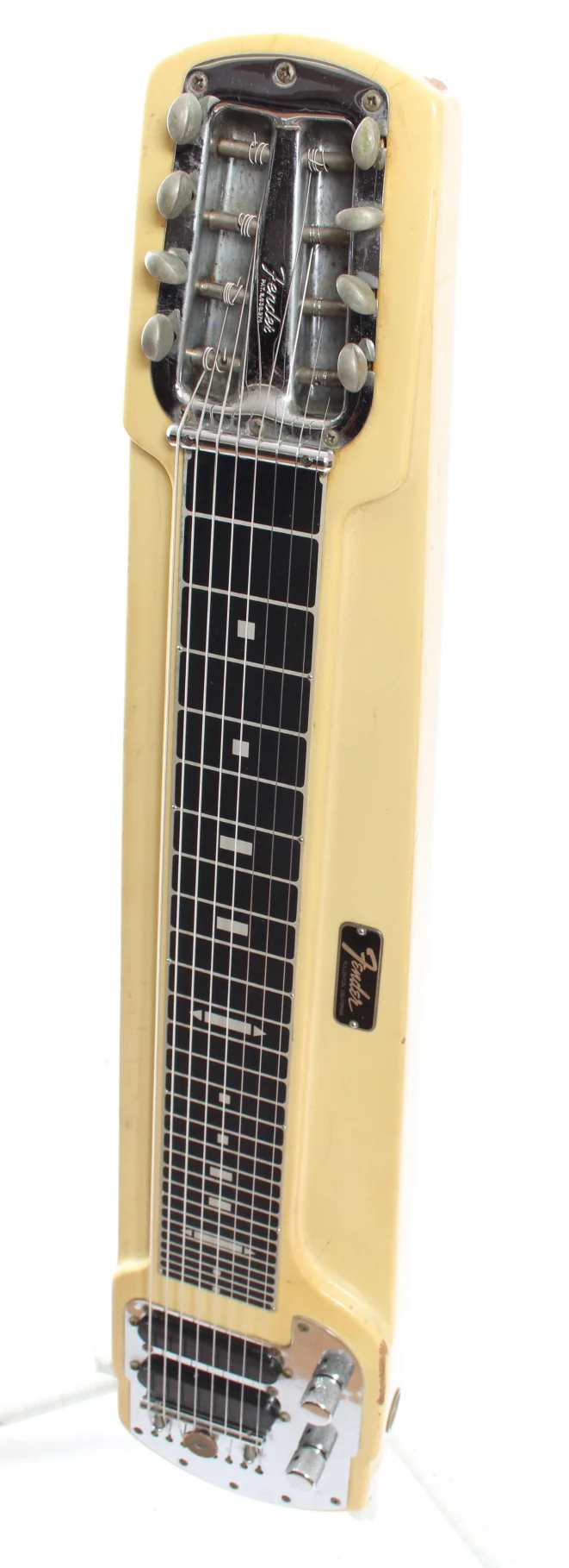1970 Fender Deluxe 8 olympic white - Image 2