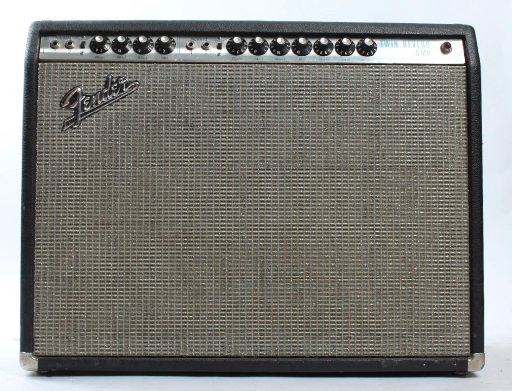 1970 Fender Twin Reverb silverface