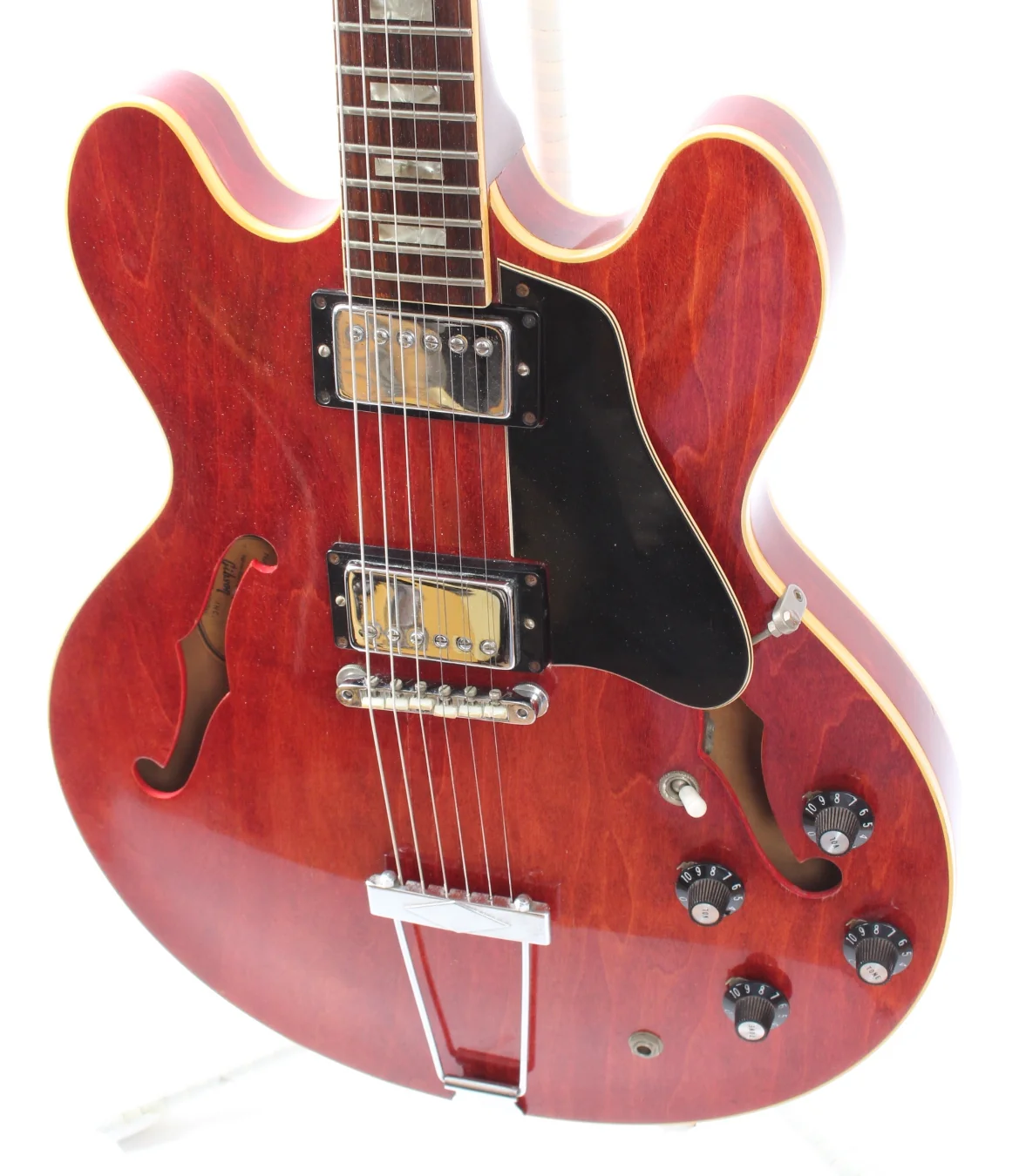 1970 Gibson ES-335TDC cherry red - Image 3