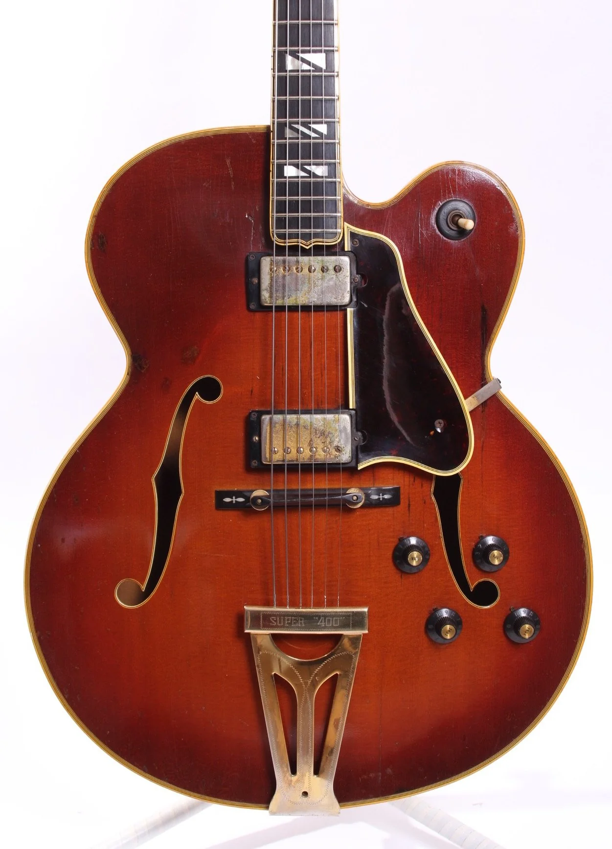 1970 Gibson Super 400 cherry sunburst - Image 2