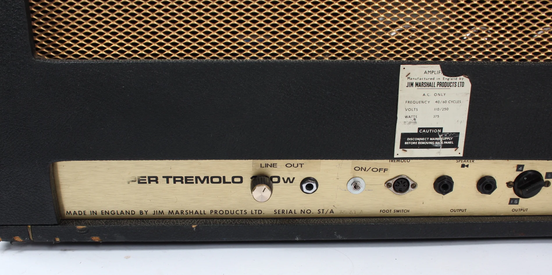 1970 Marshall Super Tremolo 100w 1959T - Image 7