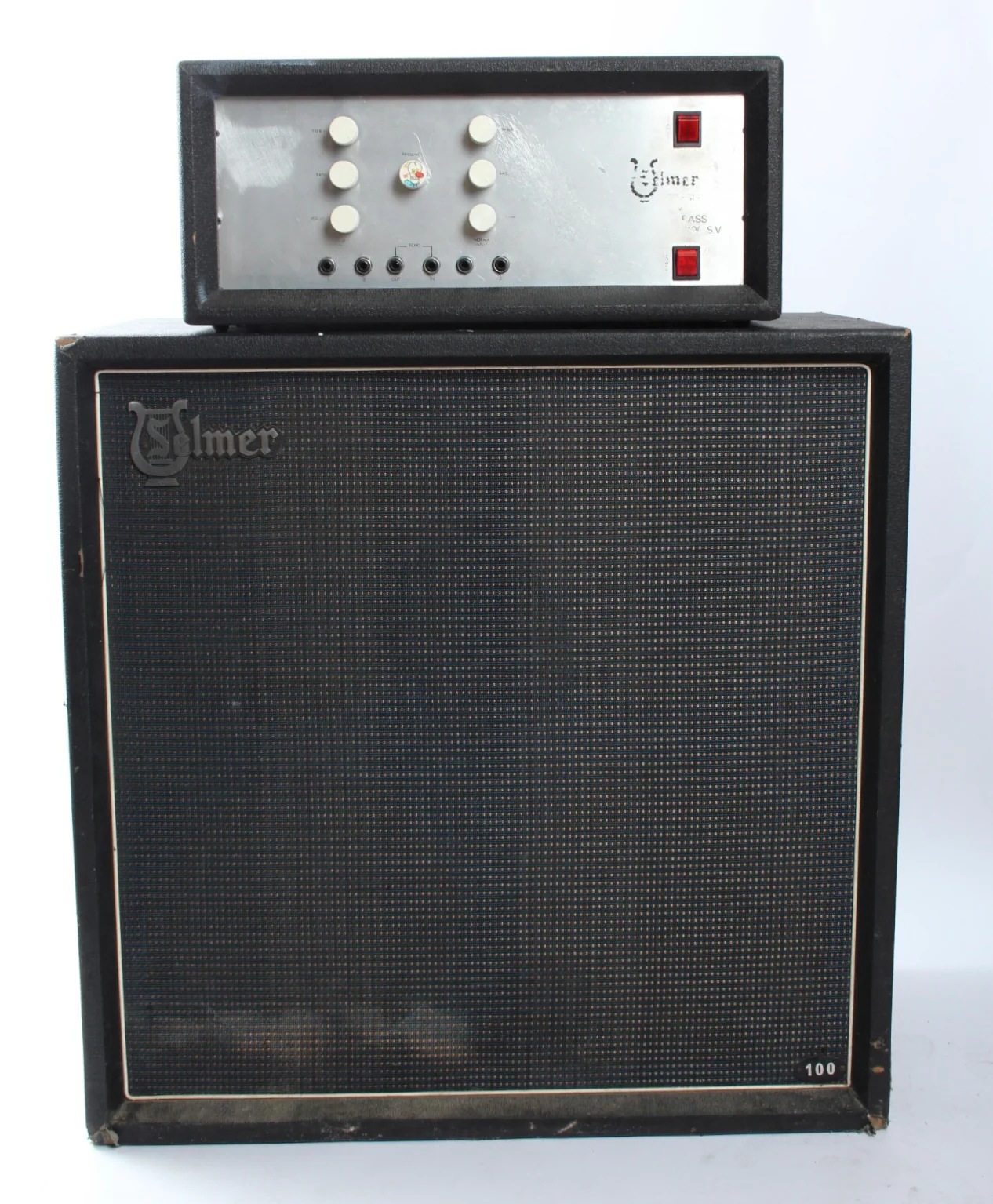 1970 Selmer Treble N Bass 100 SV w/4x12" cabinet