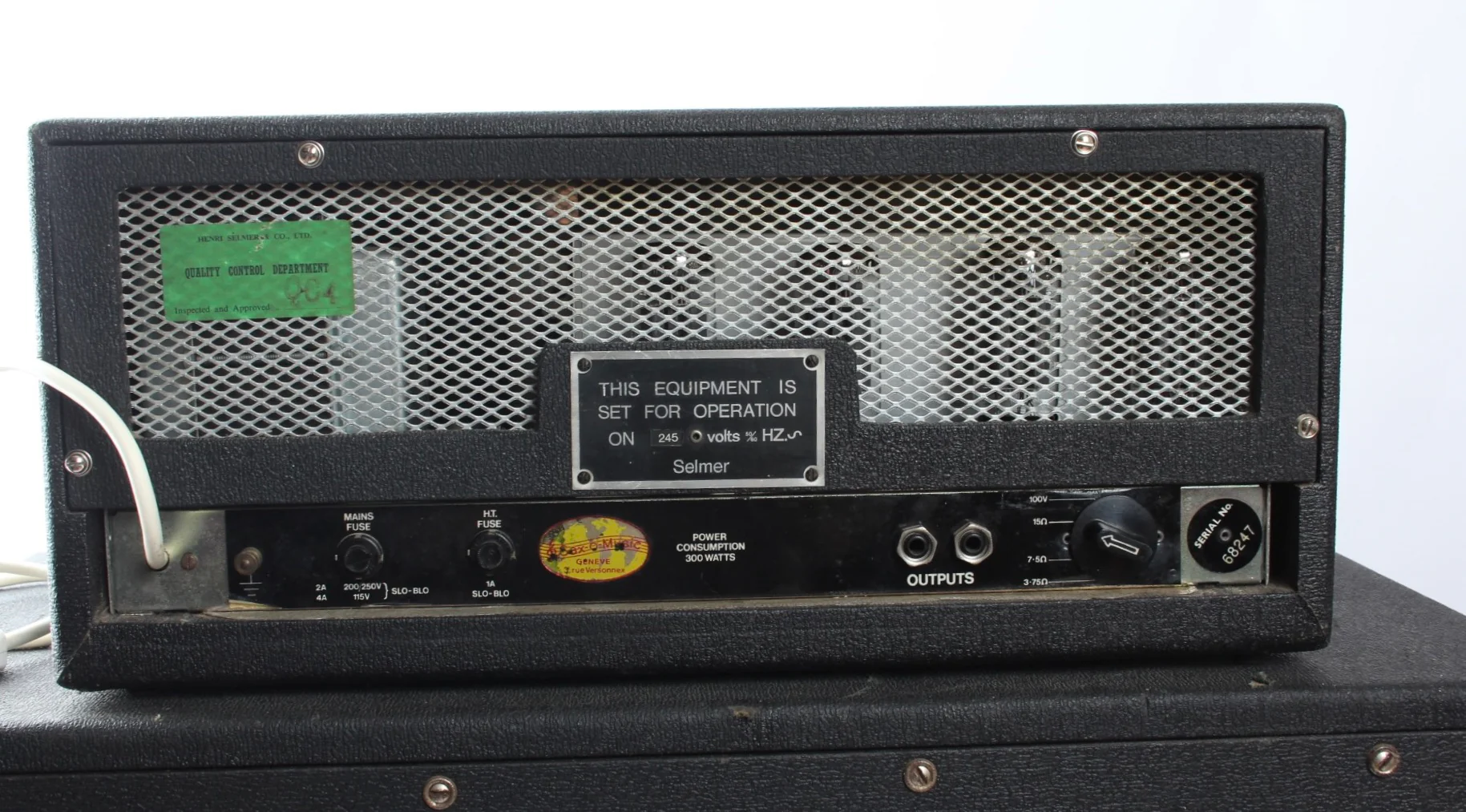 1970 Selmer Treble N Bass 100 SV w/4x12" cabinet - Image 10