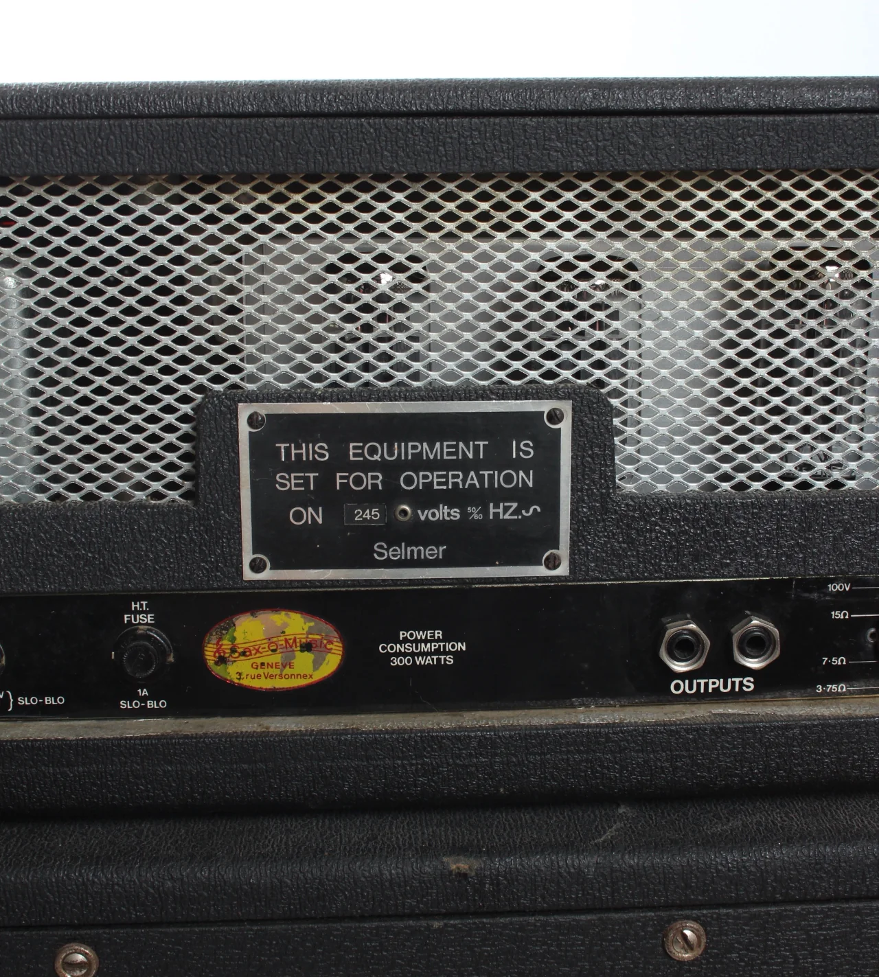 1970 Selmer Treble N Bass 100 SV w/4x12" cabinet - Image 12
