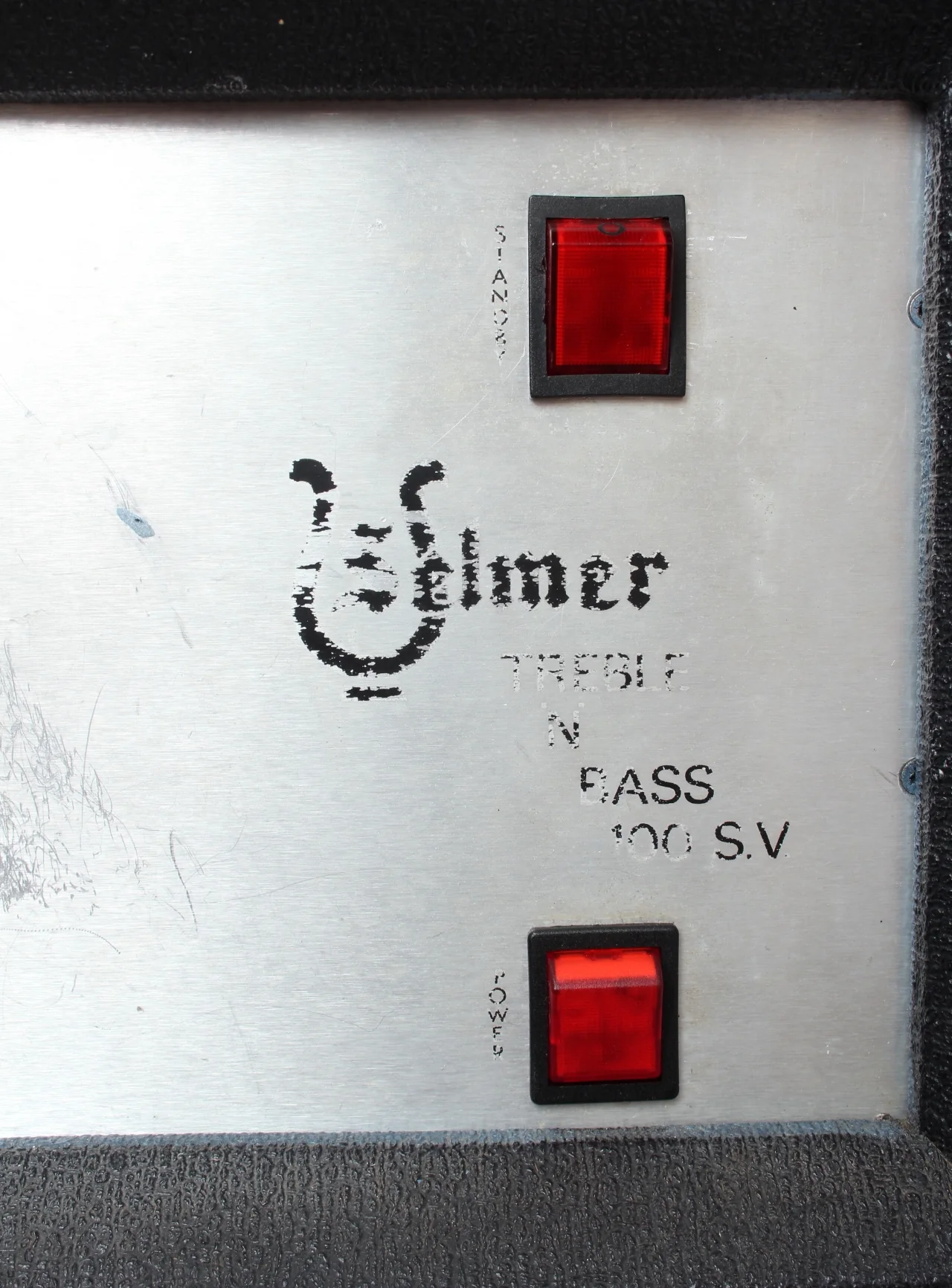 1970 Selmer Treble N Bass 100 SV w/4x12" cabinet - Image 16