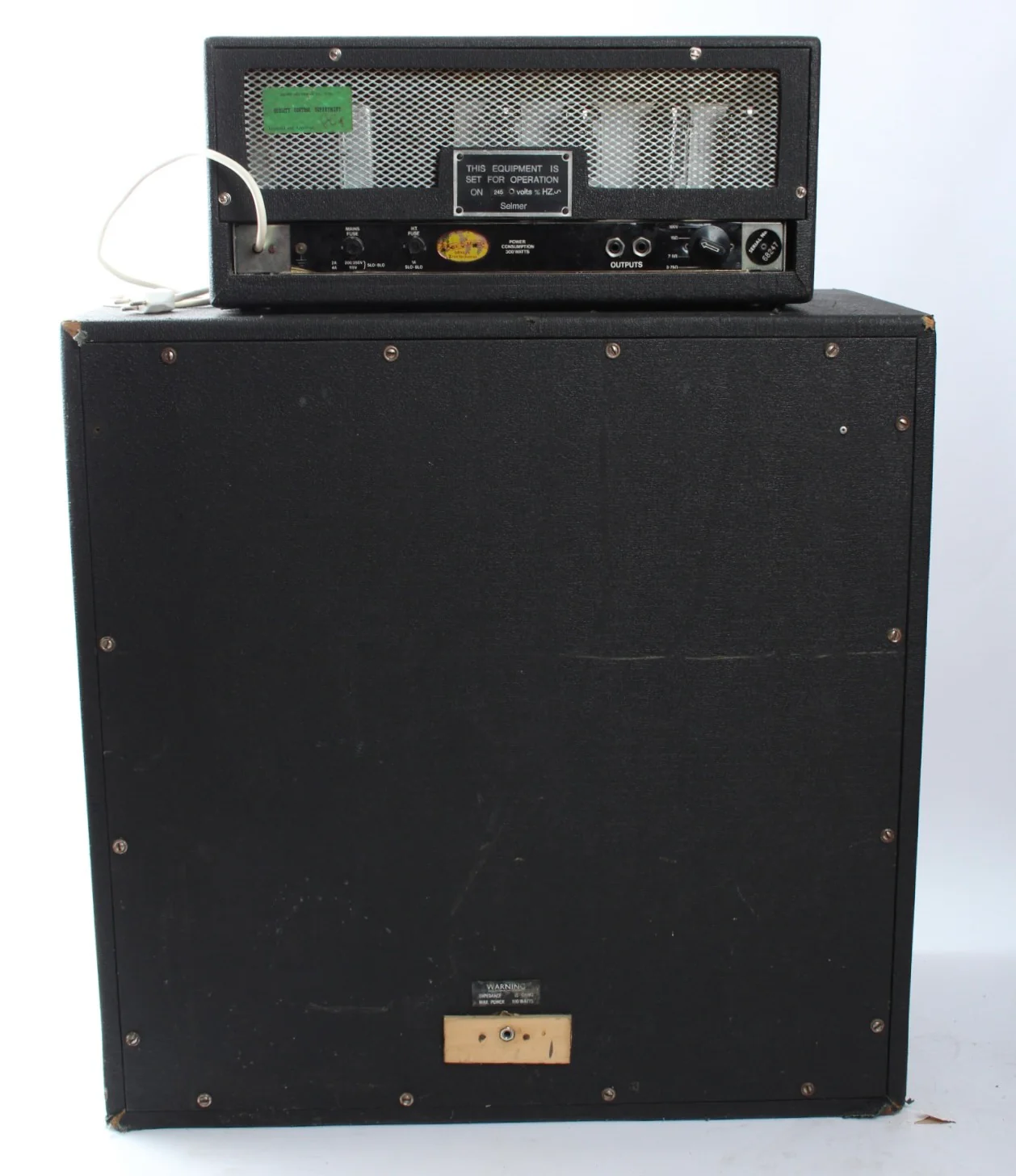 1970 Selmer Treble N Bass 100 SV w/4x12" cabinet - Image 8