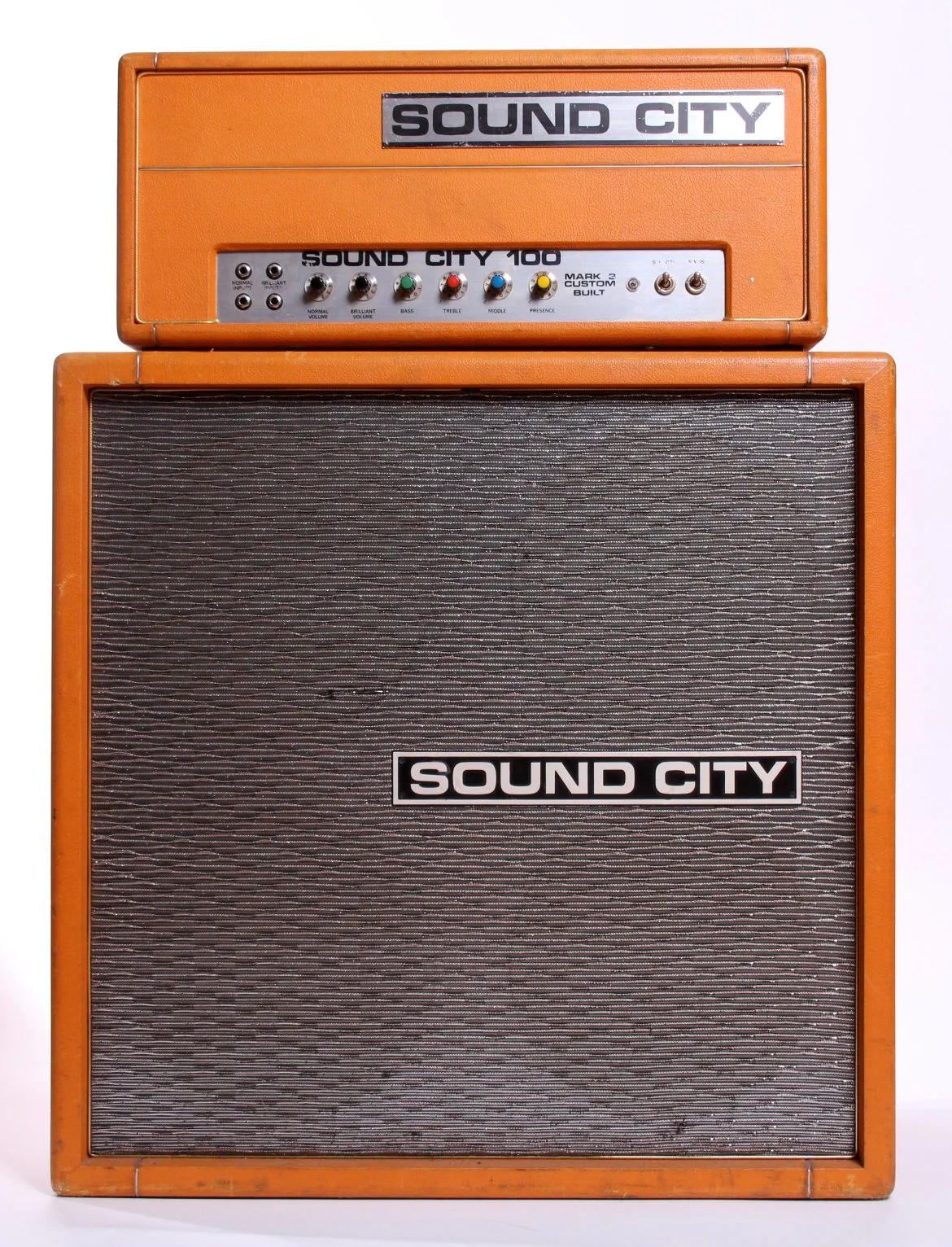 1970 Sound City MKIII B100W orange