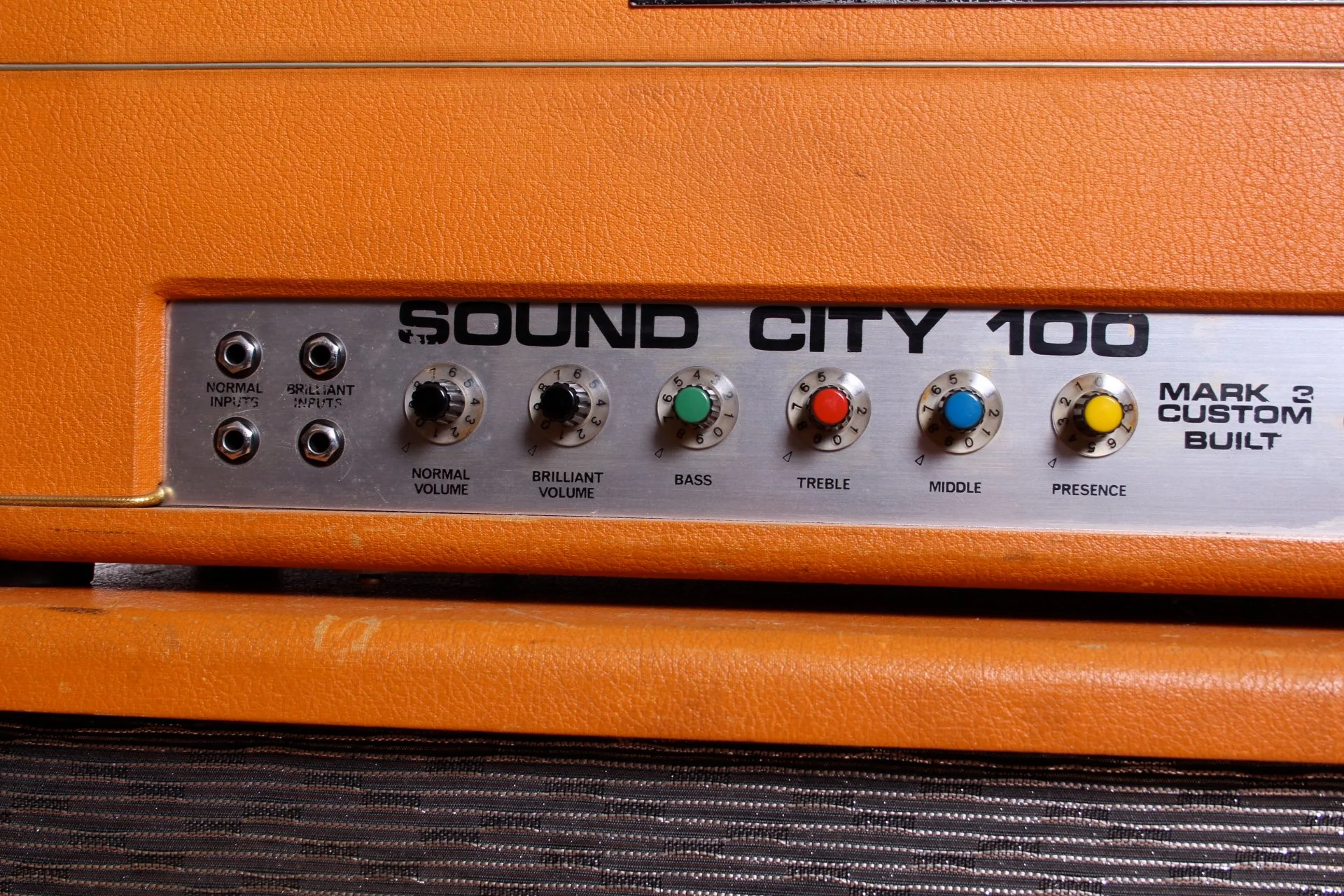1970 Sound City MKIII B100W orange - Image 7