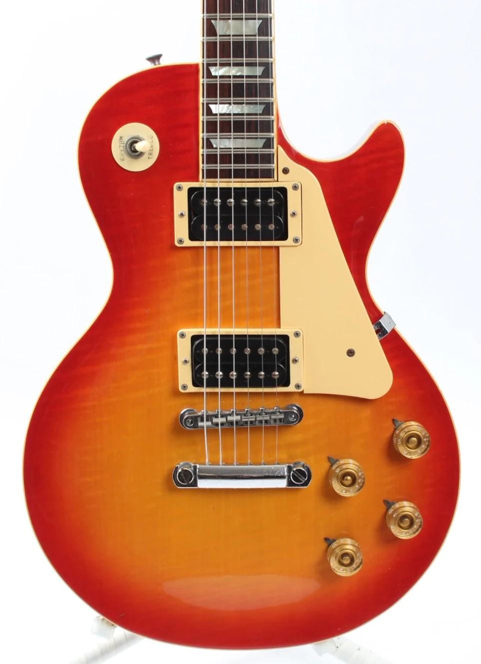 1970s Aria Pro II LS-600CH Les Paul Standard cherry sunburst - Image 2