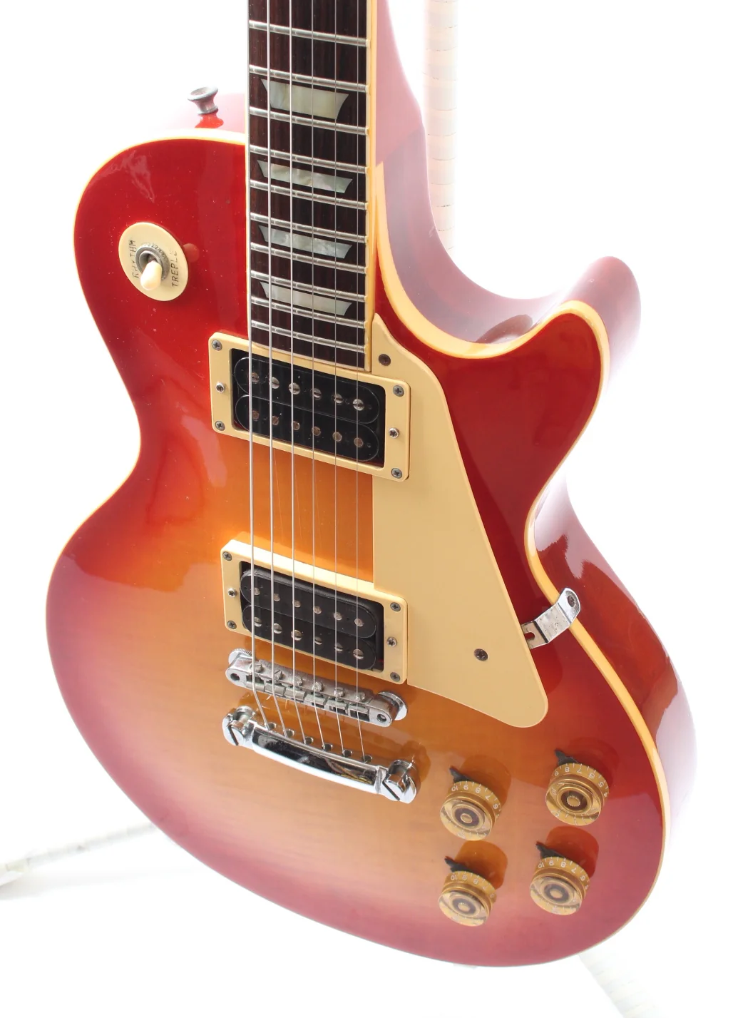 1970s Aria Pro II LS-600CH Les Paul Standard cherry sunburst - Image 3