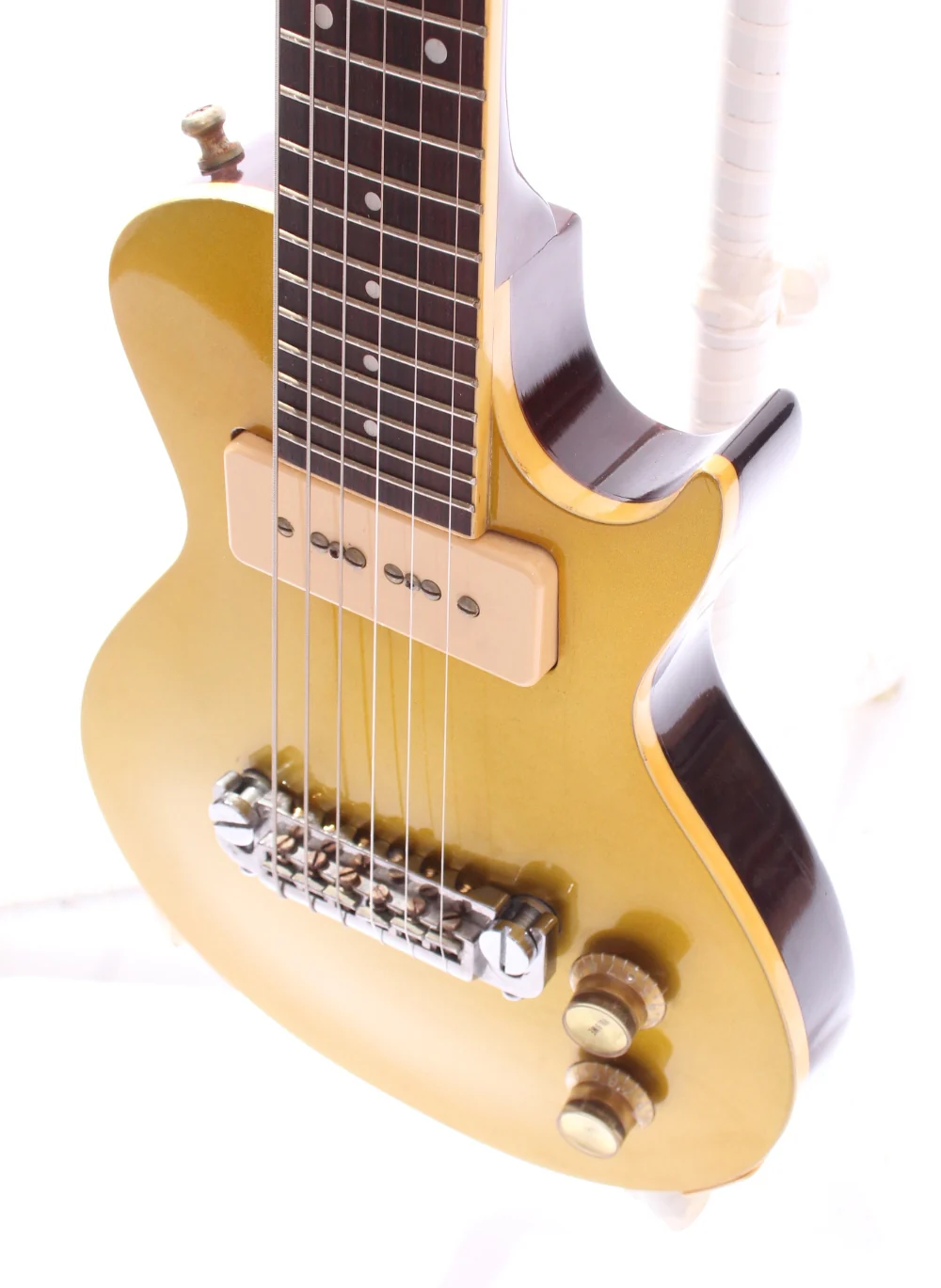 1970s Camel Mini Les Paul goldtop - Image 3