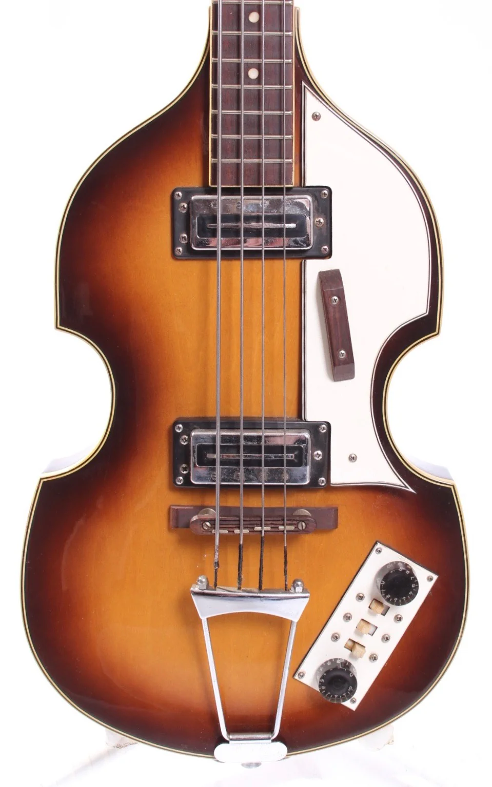 1970s Elvis Violin Bass sunburst - Image 2