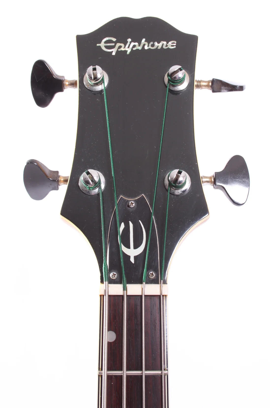 1970s Epiphone Ea-260 Hollow-Body Bass cherry red - Image 5