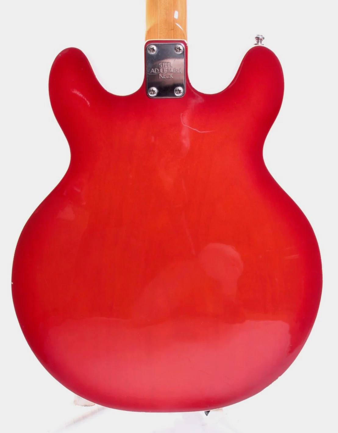 1970s Epiphone Ea-260 Hollow-Body Bass cherry red - Image 8