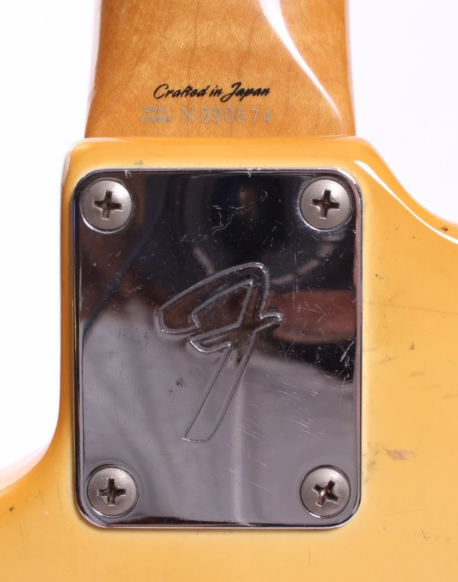 1970s Fender Mustang olympic white - Image 11
