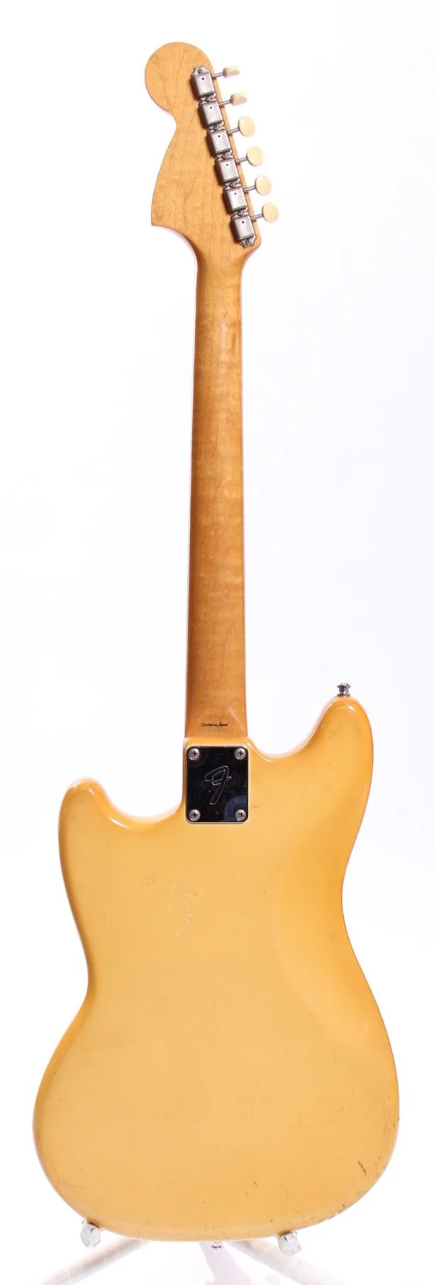1970s Fender Mustang olympic white - Image 6