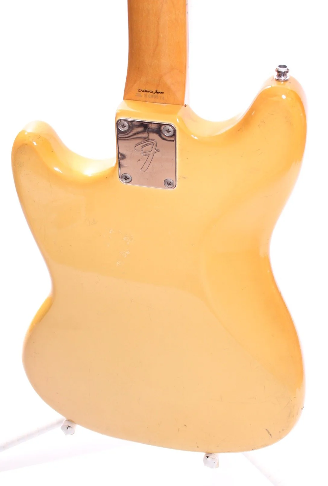 1970s Fender Mustang olympic white - Image 8