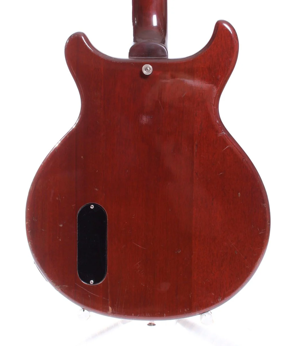 1970s Greco Les Paul Junior Double Cutaway cherry red - Image 5