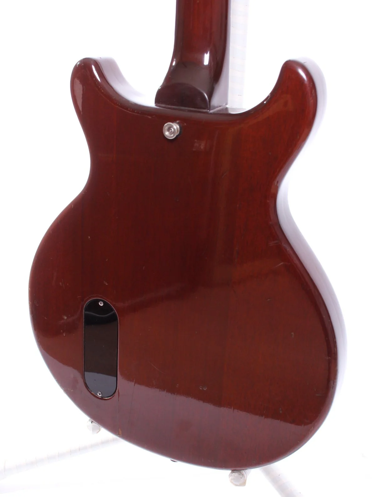 1970s Greco Les Paul Junior Double Cutaway cherry red - Image 7