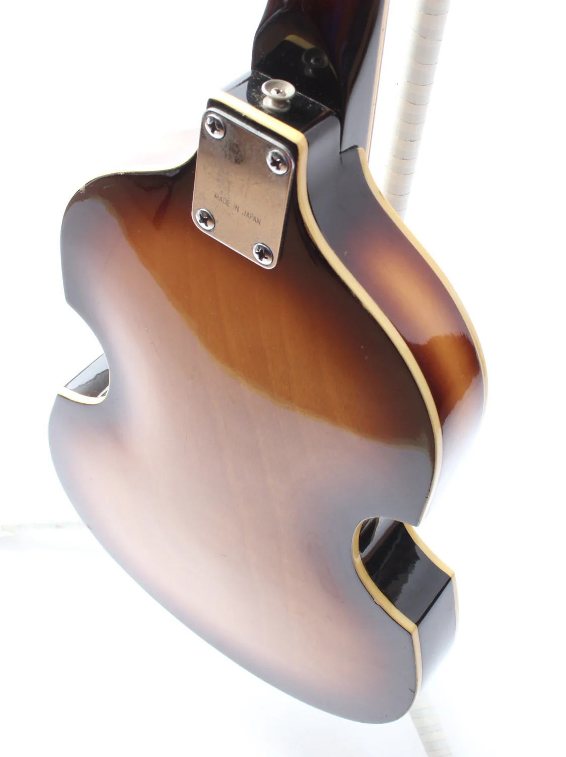 1970s Greco Violin Bass sunburst - Image 8