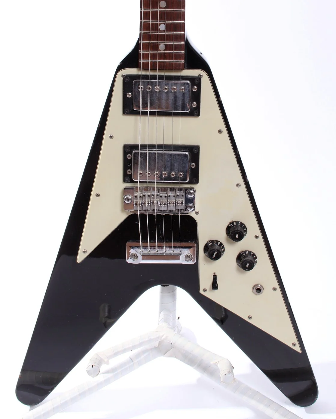 1970s Hoyer Flying V Arrow Model 5069 black - Image 2