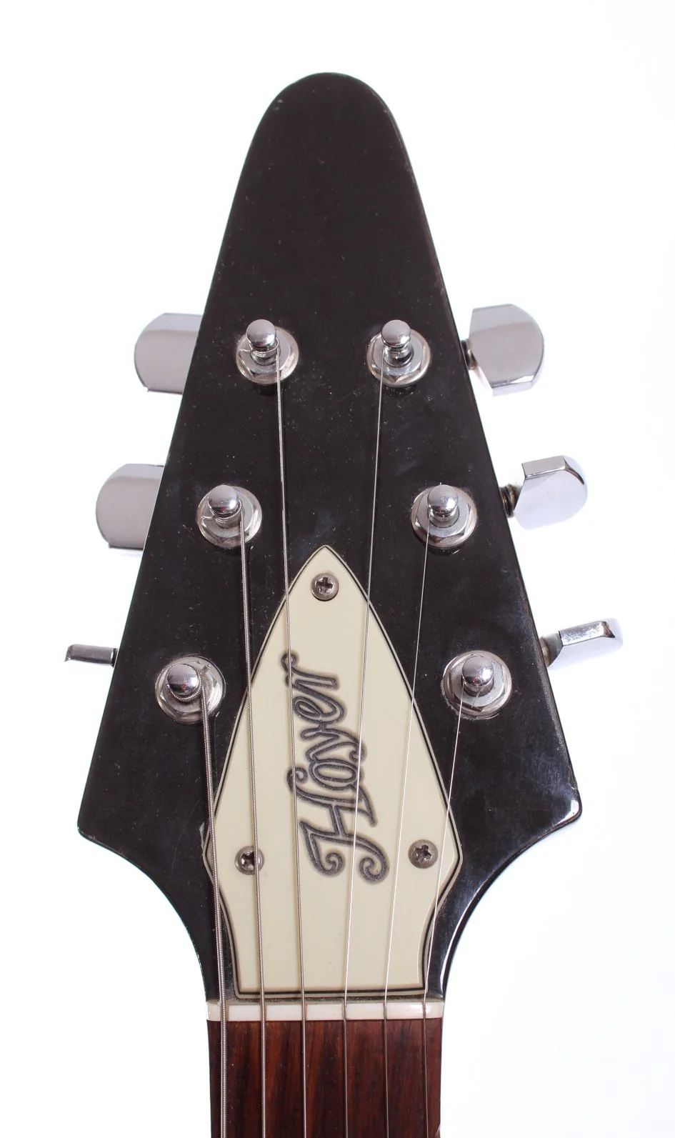 1970s Hoyer Flying V Arrow Model 5069 black - Image 5