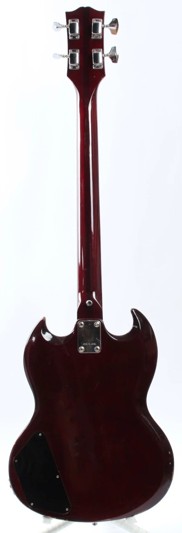 1970s Ibanez 2354B EB-3 SG Bass cherry red - Image 6