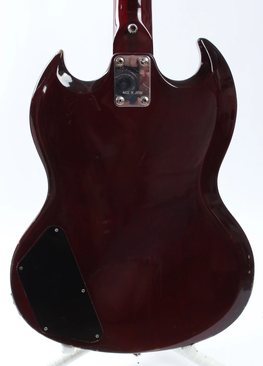 1970s Ibanez 2354B EB-3 SG Bass cherry red - Image 7