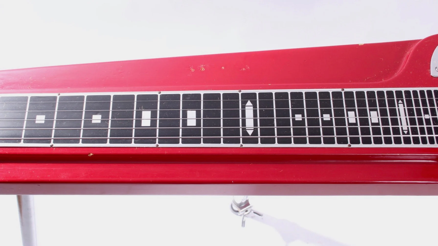 1970s Jedson Deluxe 6 Lap Steel red - Image 3