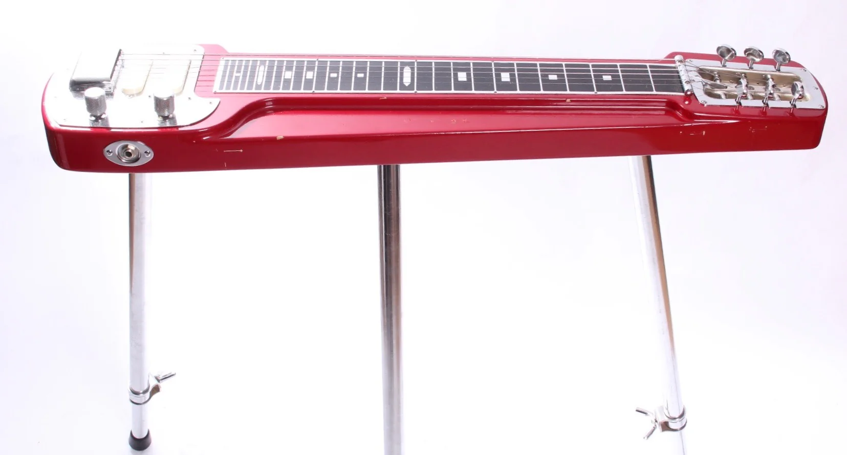 1970s Jedson Deluxe 6 Lap Steel red - Image 6
