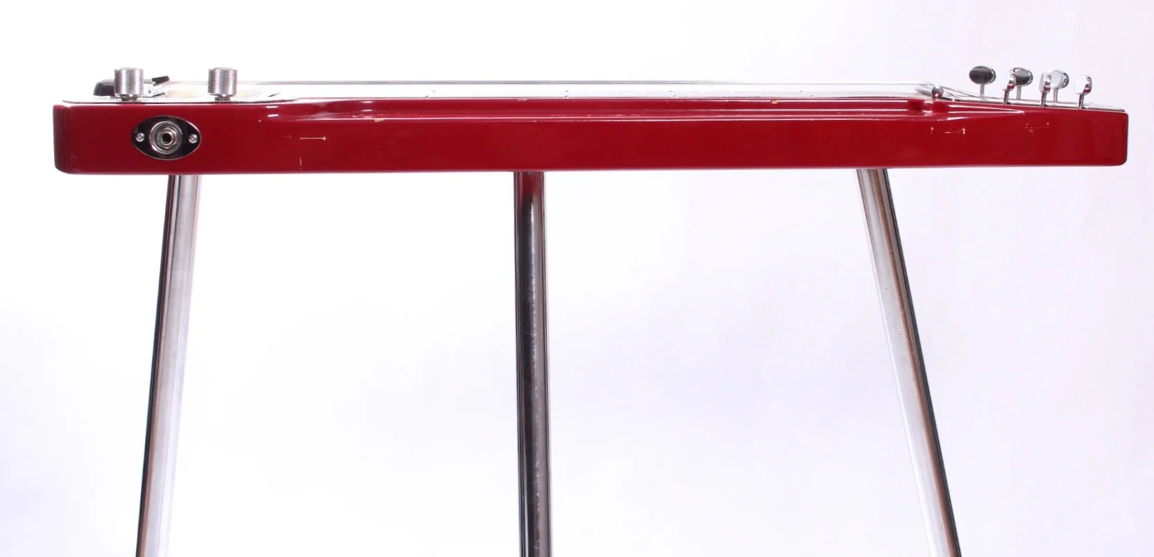 1970s Jedson Deluxe 6 Lap Steel red - Image 7