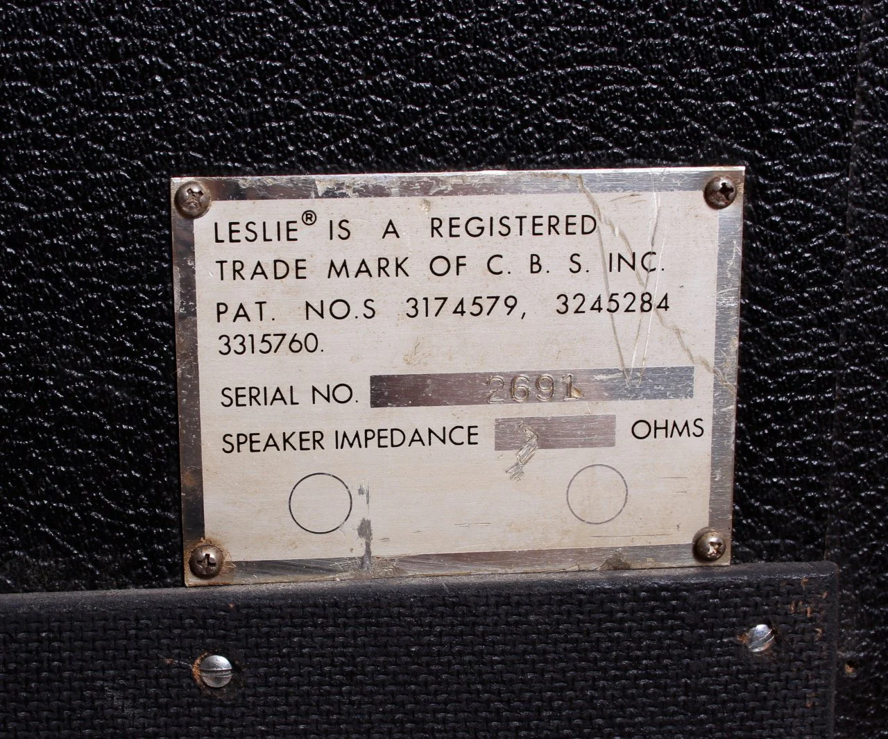 1970s Leslie Model 16 (Fender Vibratone) - Image 6
