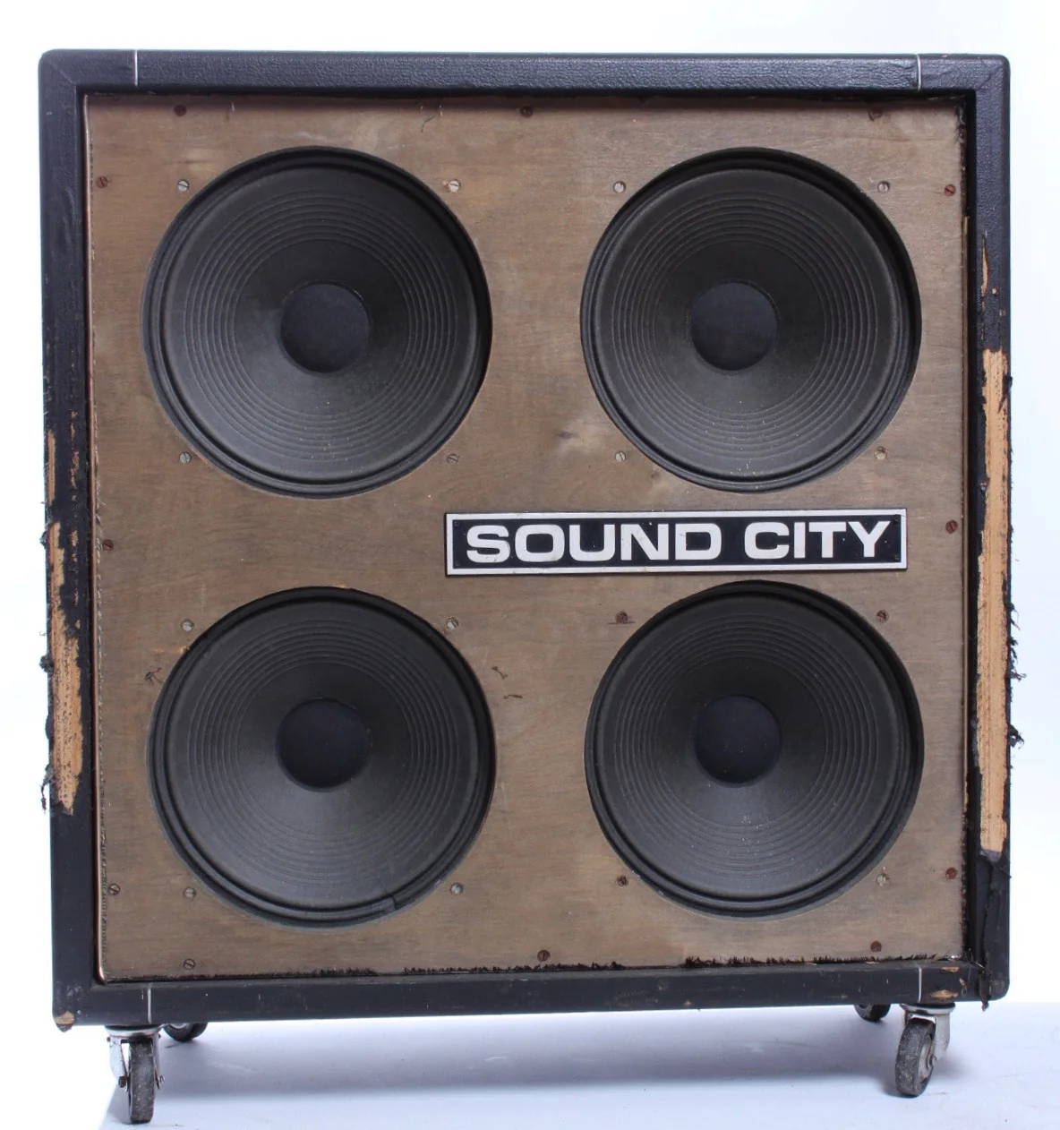 1970s Sound City B140 4x12" cabinet Fane Speakers