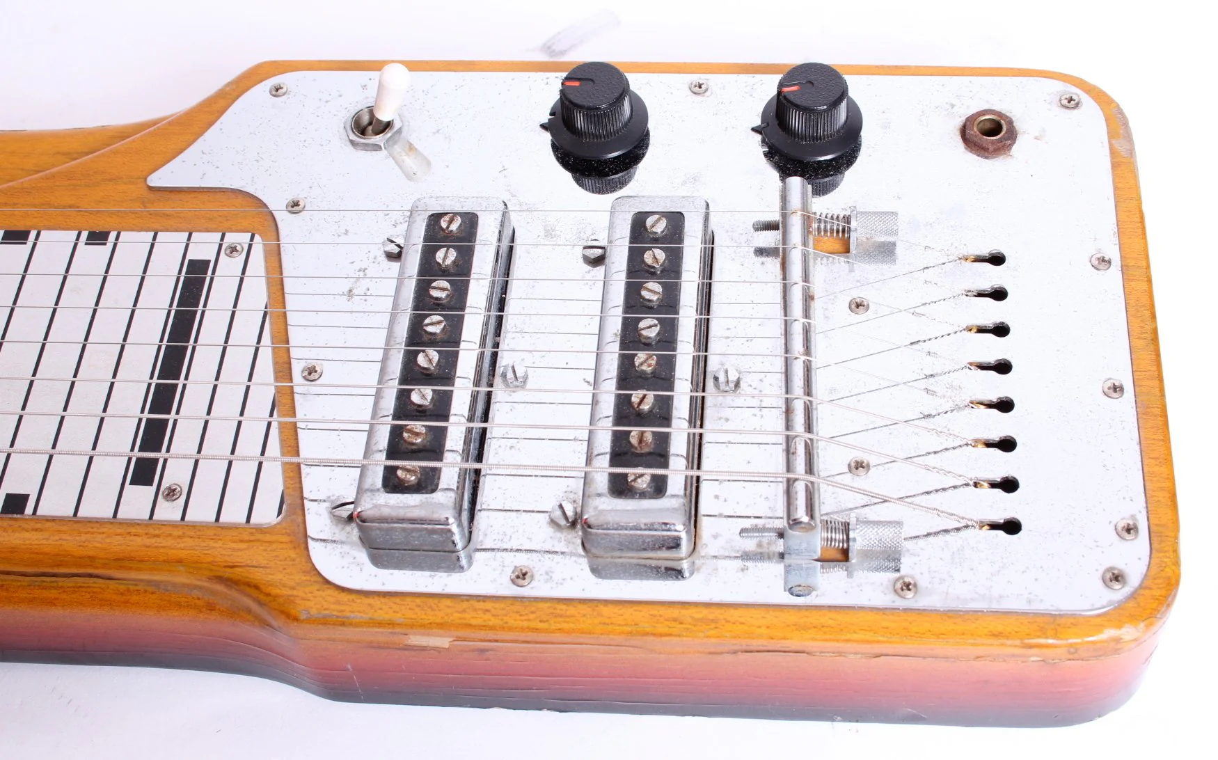 1970s Teisco Lap Steel sunburst - Image 6