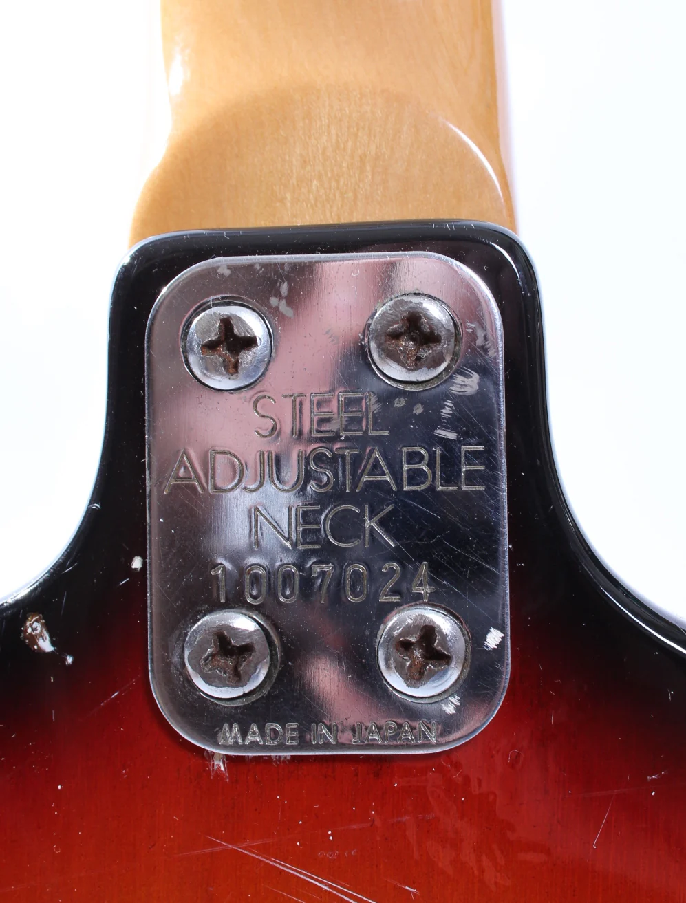 1970s Univox Hi-Flier Phase III sunburst - Image 12