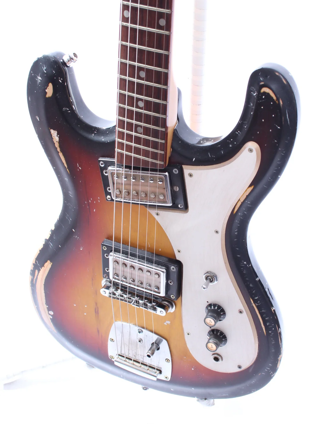1970s Univox Hi-Flier Phase III sunburst - Image 3