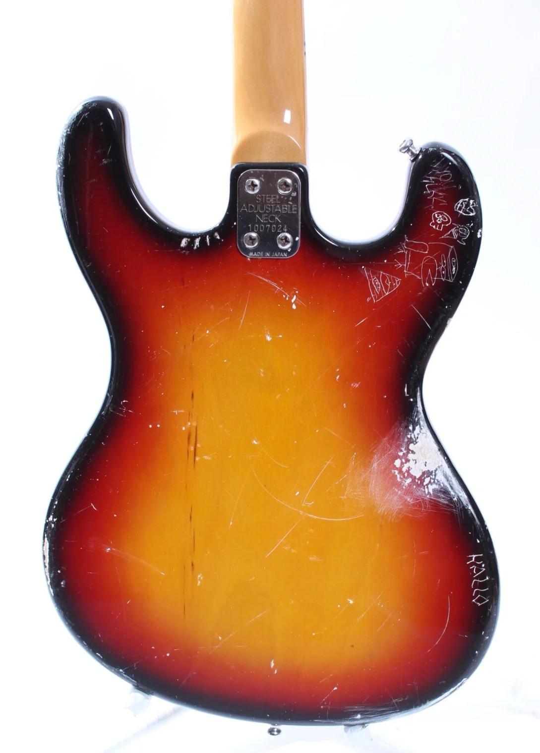 1970s Univox Hi-Flier Phase III sunburst - Image 7