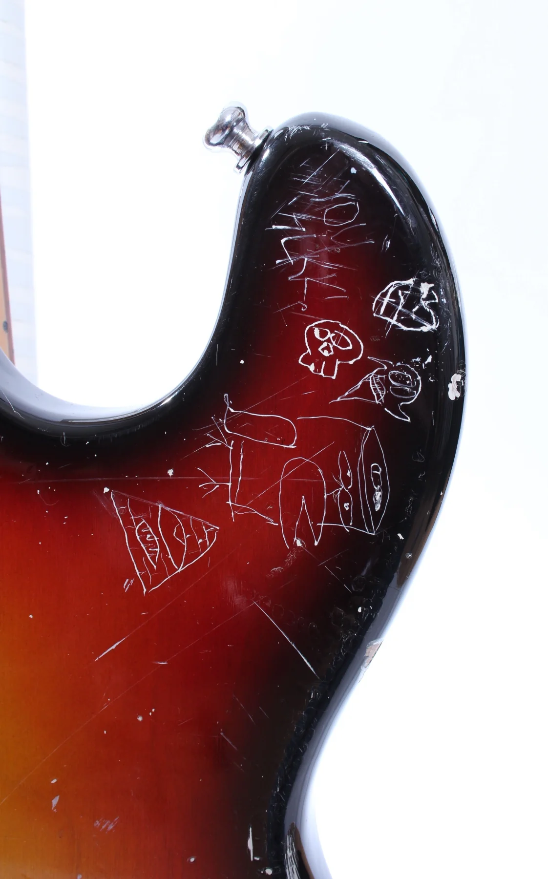 1970s Univox Hi-Flier Phase III sunburst - Image 9
